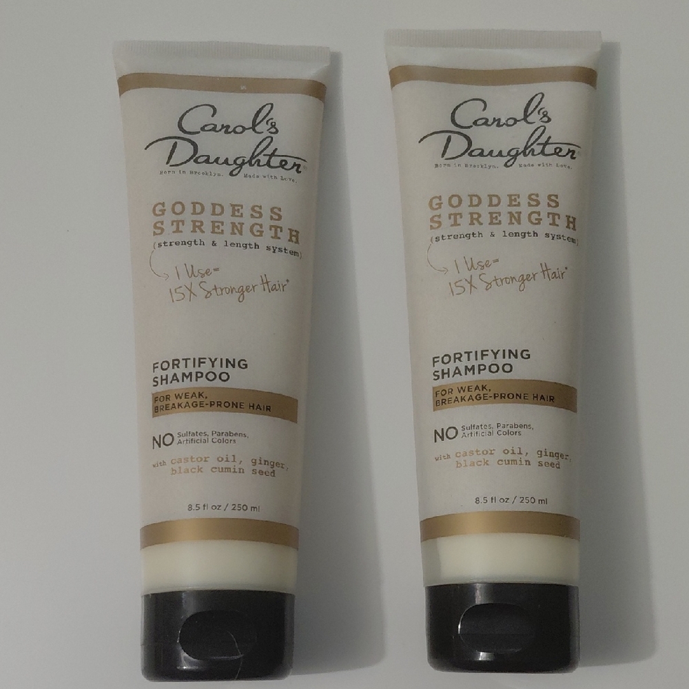 Carol's Daughter Goddess Strength Fortifying Shampoo - Cream and Black
